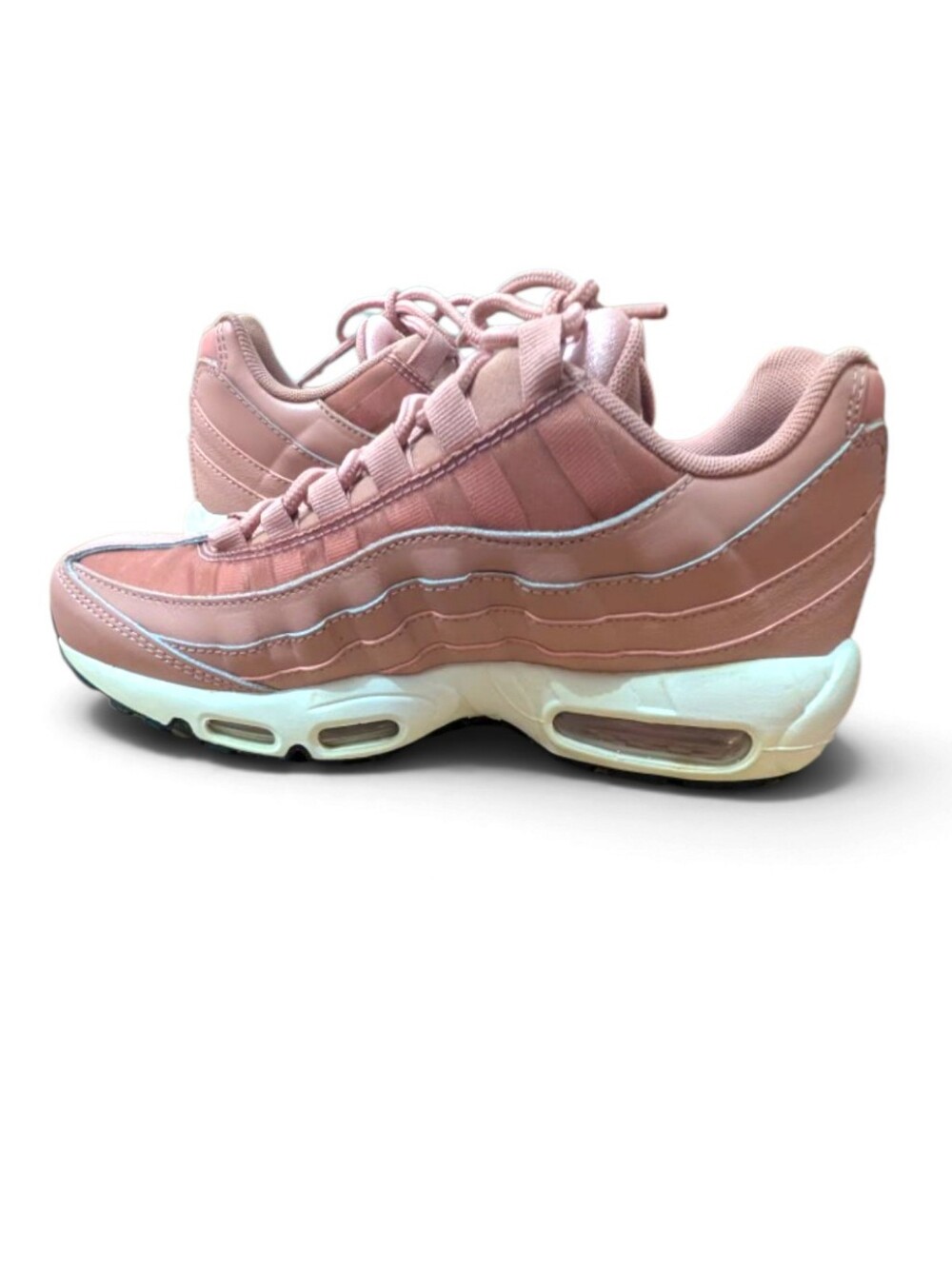Nike Air Max 95 Dusty Rose Pink Womens Size 9 Sneakers Bubble Cushion Retro Drip